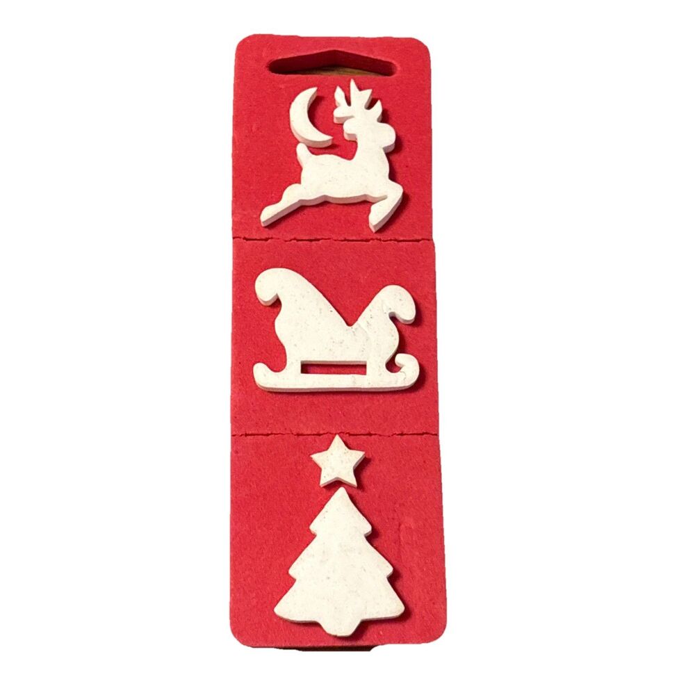 Simply Stamps Sleigh Time 3 Piece Stamp Set